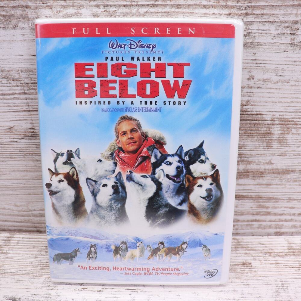 Disney Eight Below (DVD, 2006) Paul Walker NEW, Sealed
